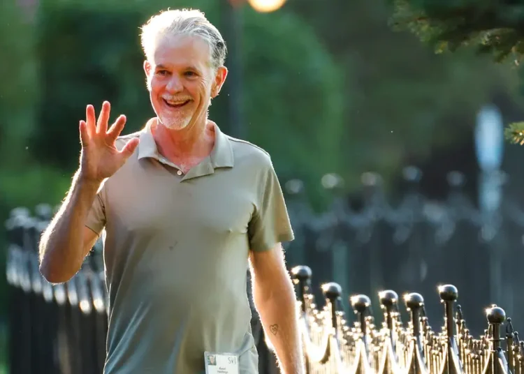 Netflix cofounder Reed Hastings is leaving the company