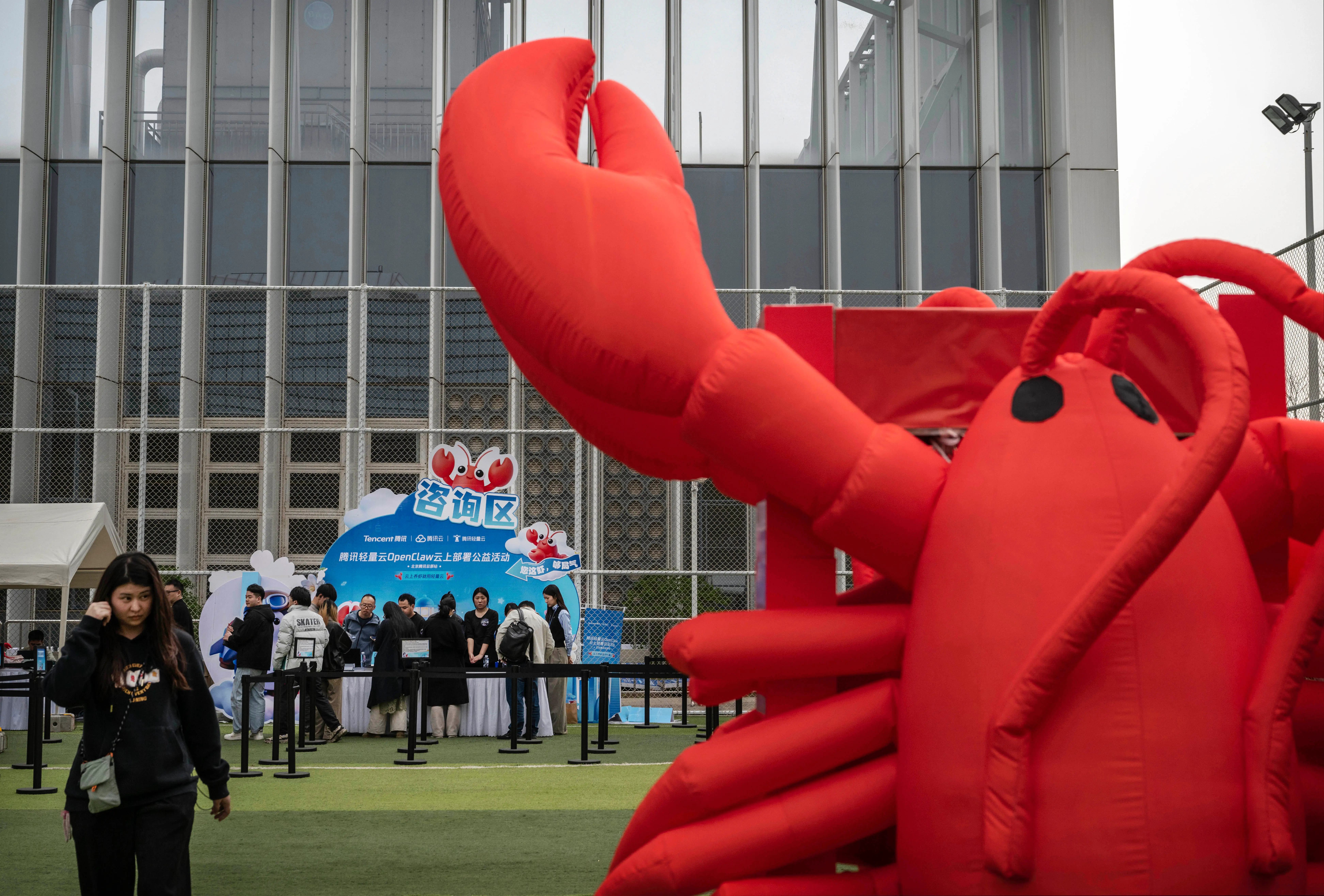 OpenClaw lobster in China