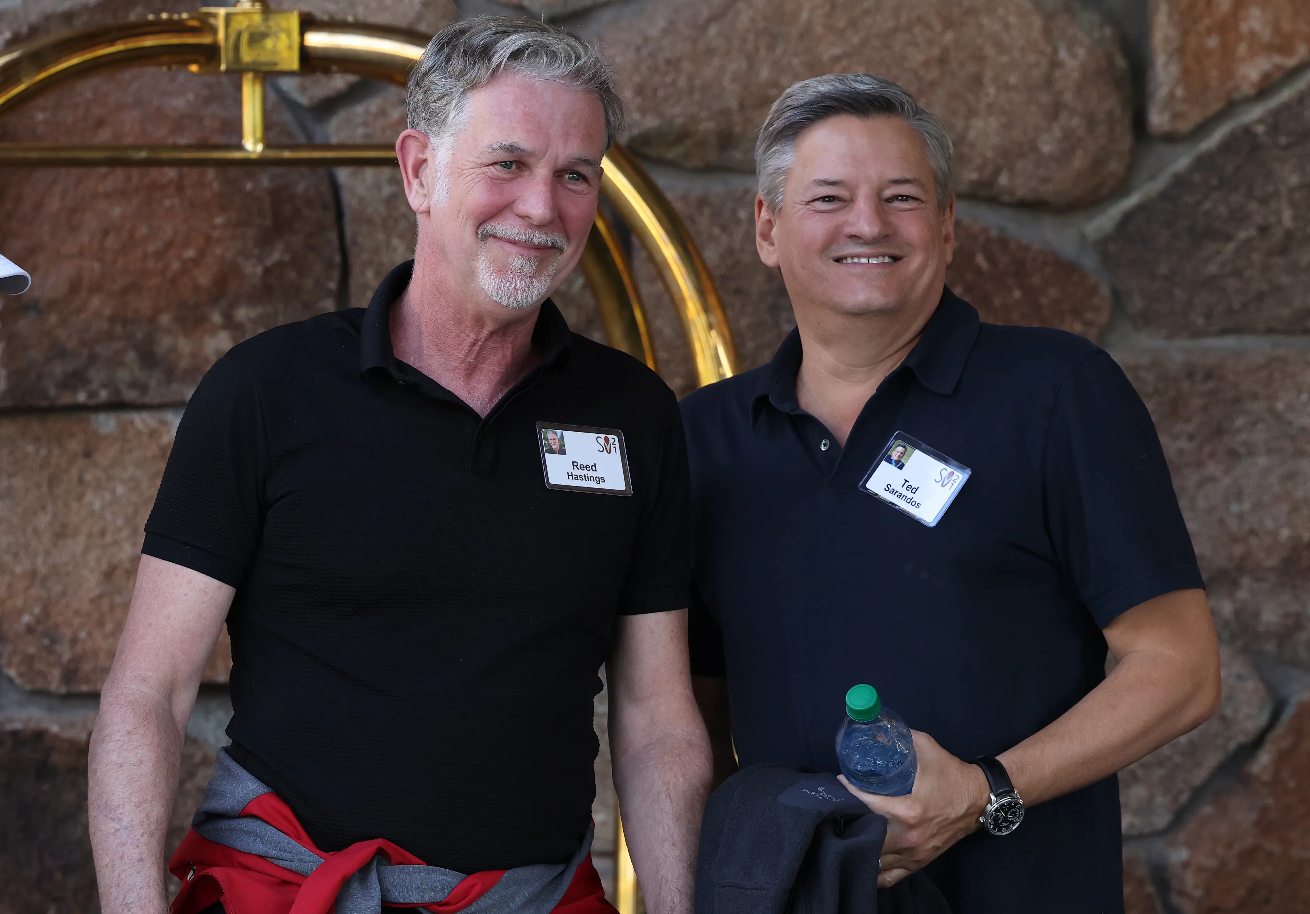 Reed Hastings and Ted Sarandos