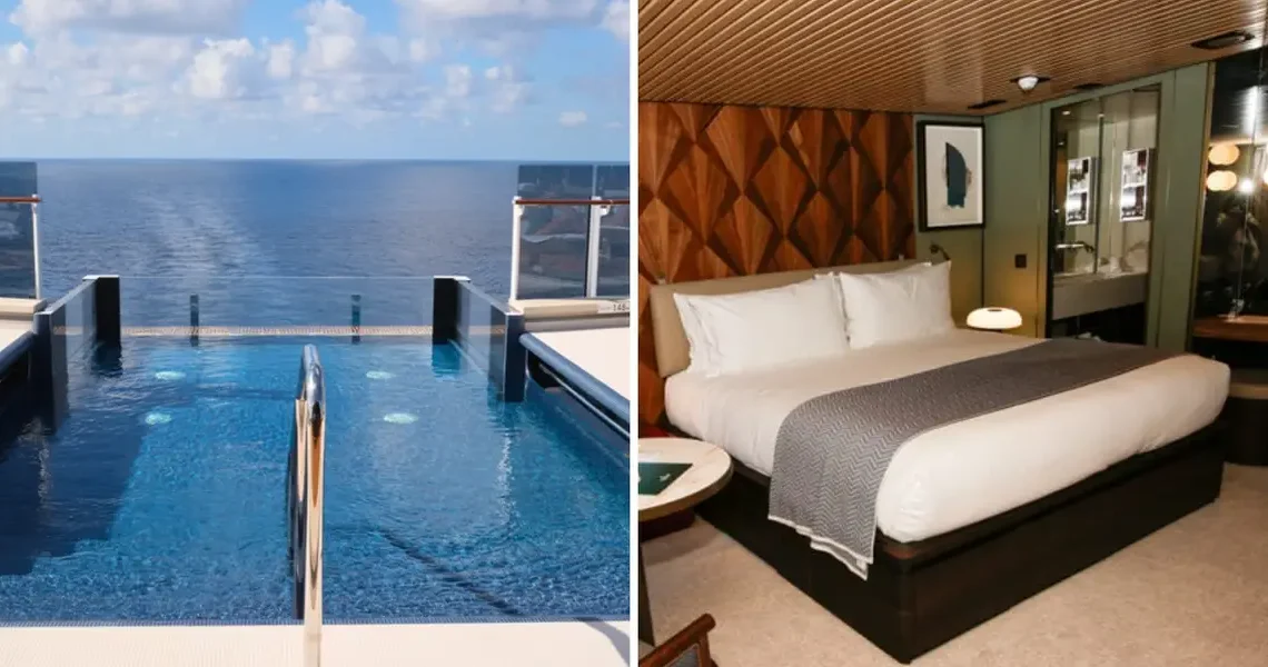 See what the highest-paying cruisers get on Norwegian’s latest ship, from 2-story suites to private sundecks