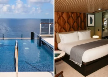See what the highest-paying cruisers get on Norwegian’s latest ship, from 2-story suites to private sundecks