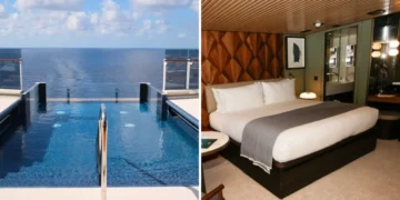 See what the highest-paying cruisers get on Norwegian’s latest ship, from 2-story suites to private sundecks
