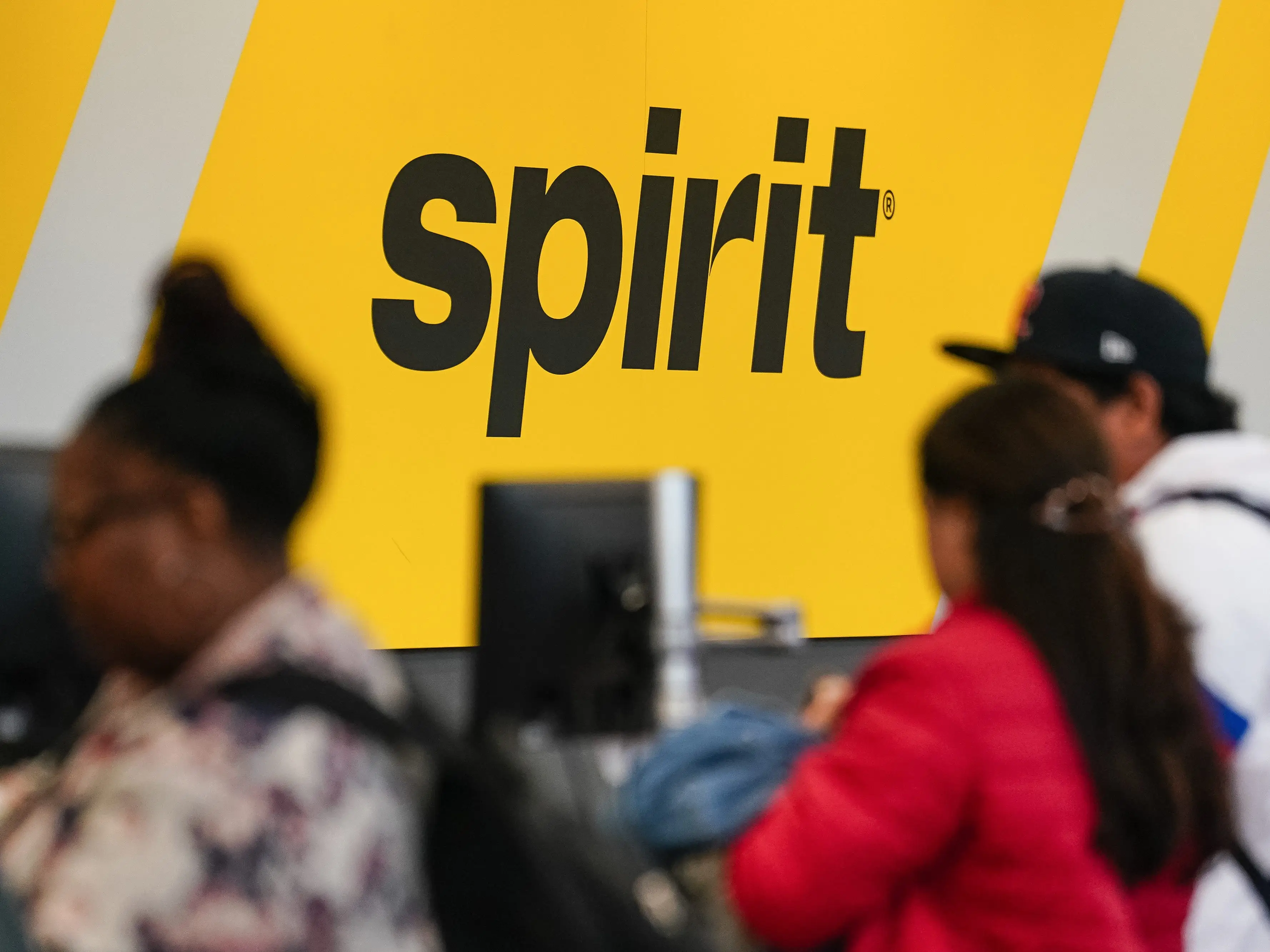 Spirit airlines customers.