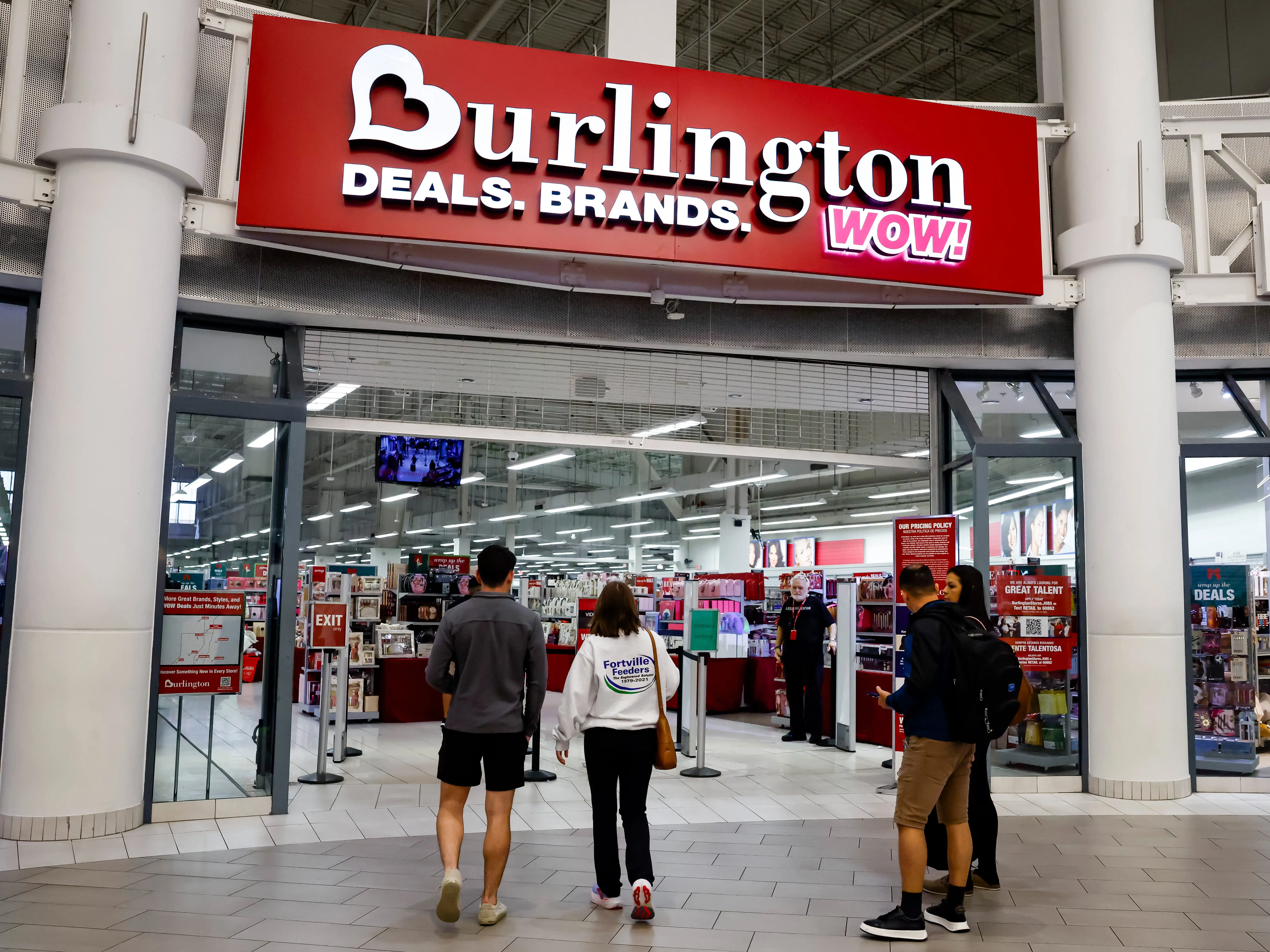 A Burlington store at an outlet mall on Black Friday in Sunrise, Florida, US.