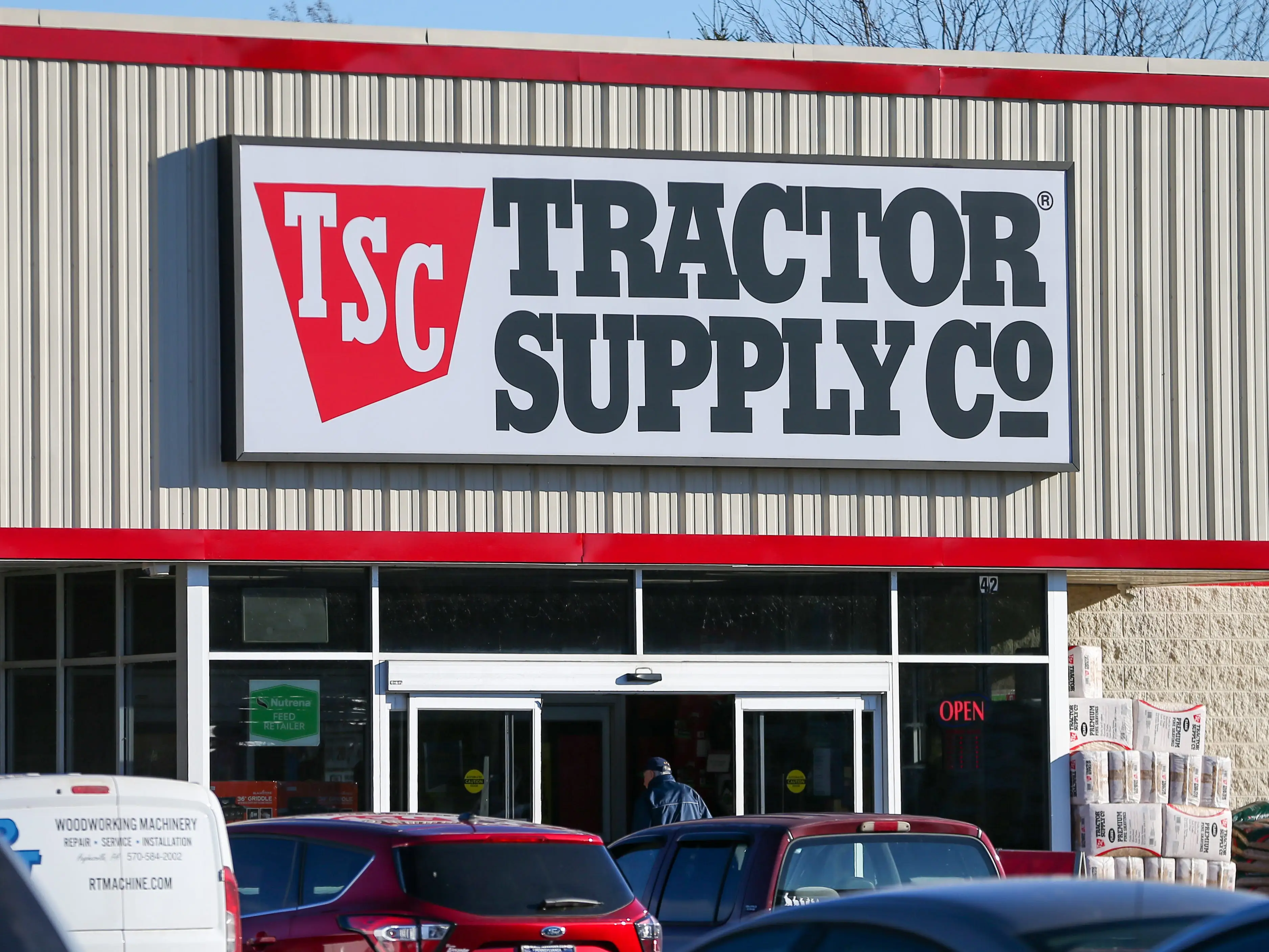 A Tractor Supply Company store is seen at the Lycoming Mall in Muncy, Pennsylvania.