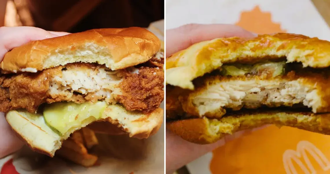 I compared Chili’s Big Crispy chicken sandwich to McDonald’s McCrispy. One was a way better value.