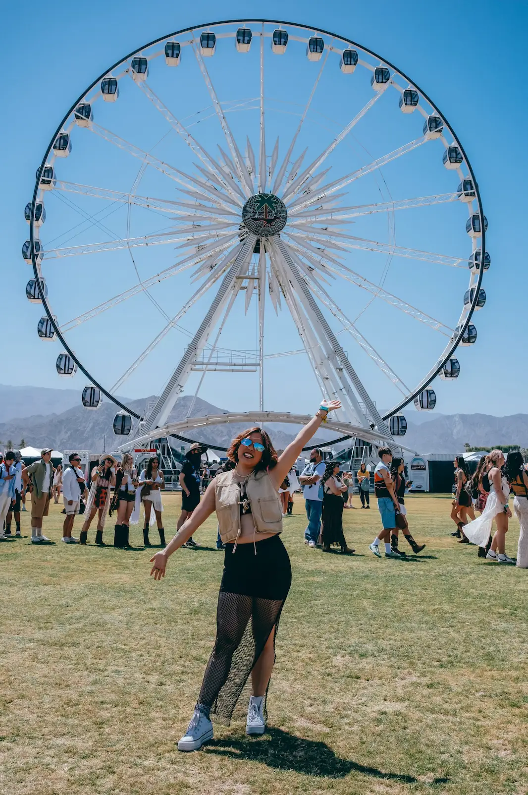 Naomi Genota at Coachella