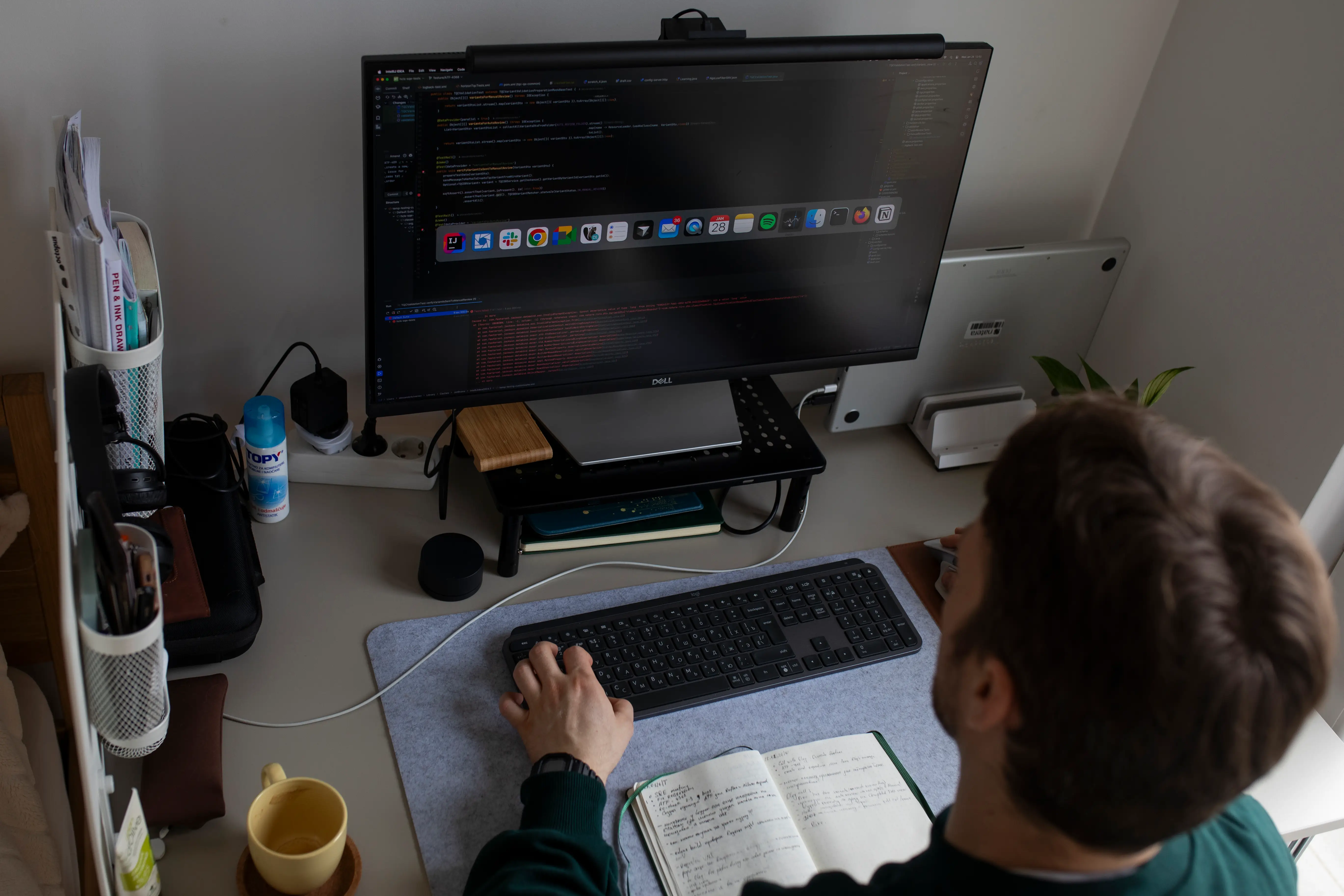 An IT specialist in Novi Sad, Serbia, in January 2026