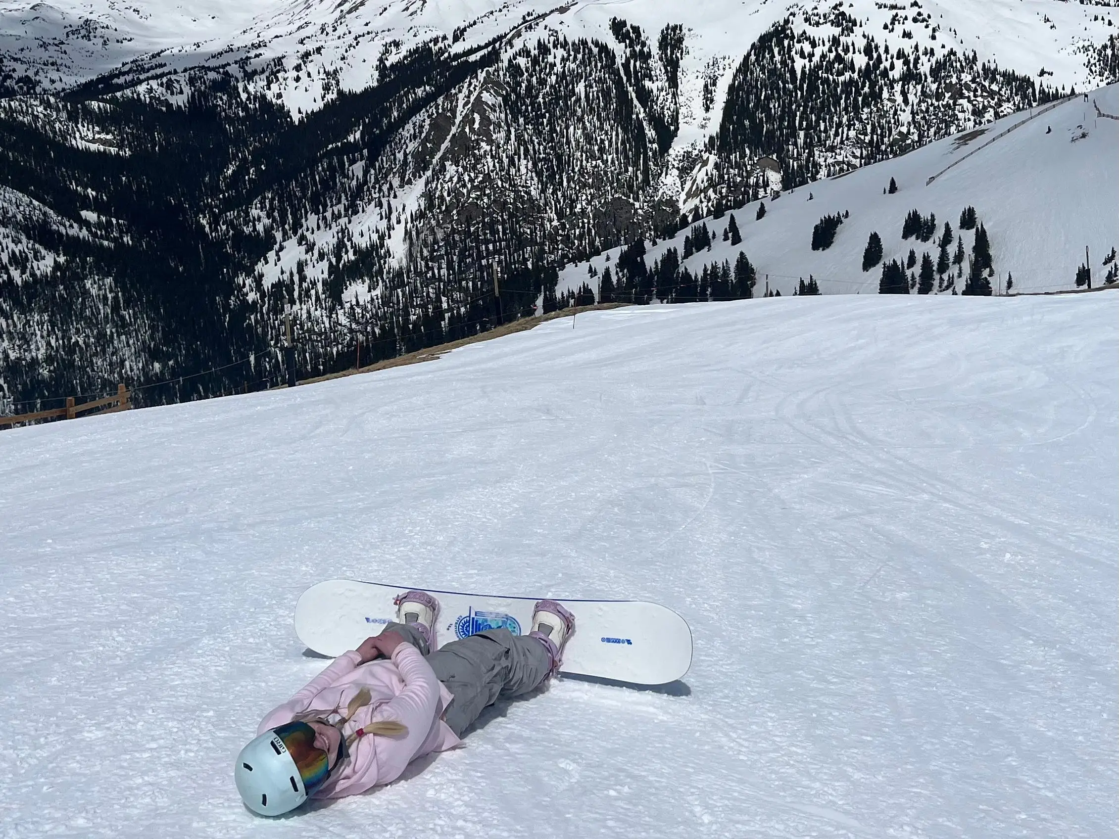 snowy hills in Colorado