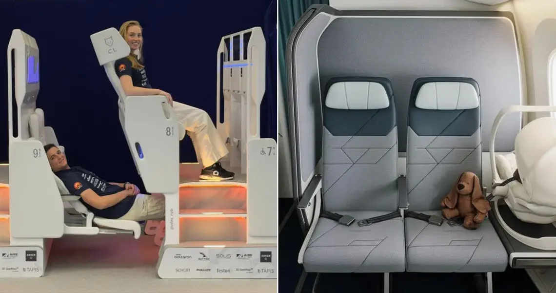 2 startling ways designers are trying to create premium perks in economy class