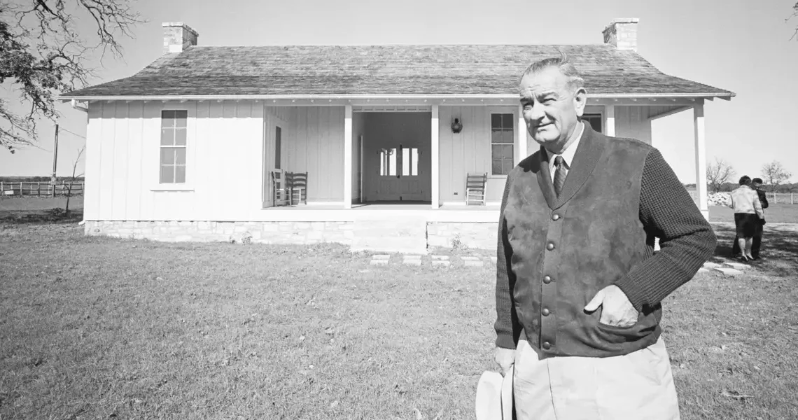 The humble homes of 16 US presidents, from log cabins to apartments