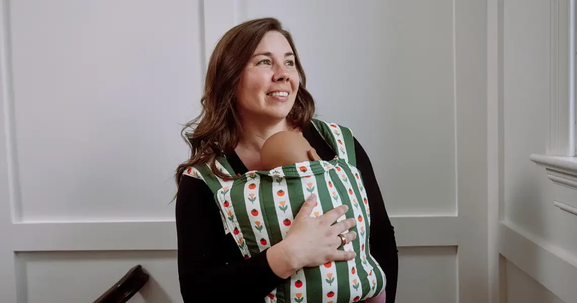 I was frustrated by every baby carrier on the market. So I built my own — and grew 2,200% in the last three years.