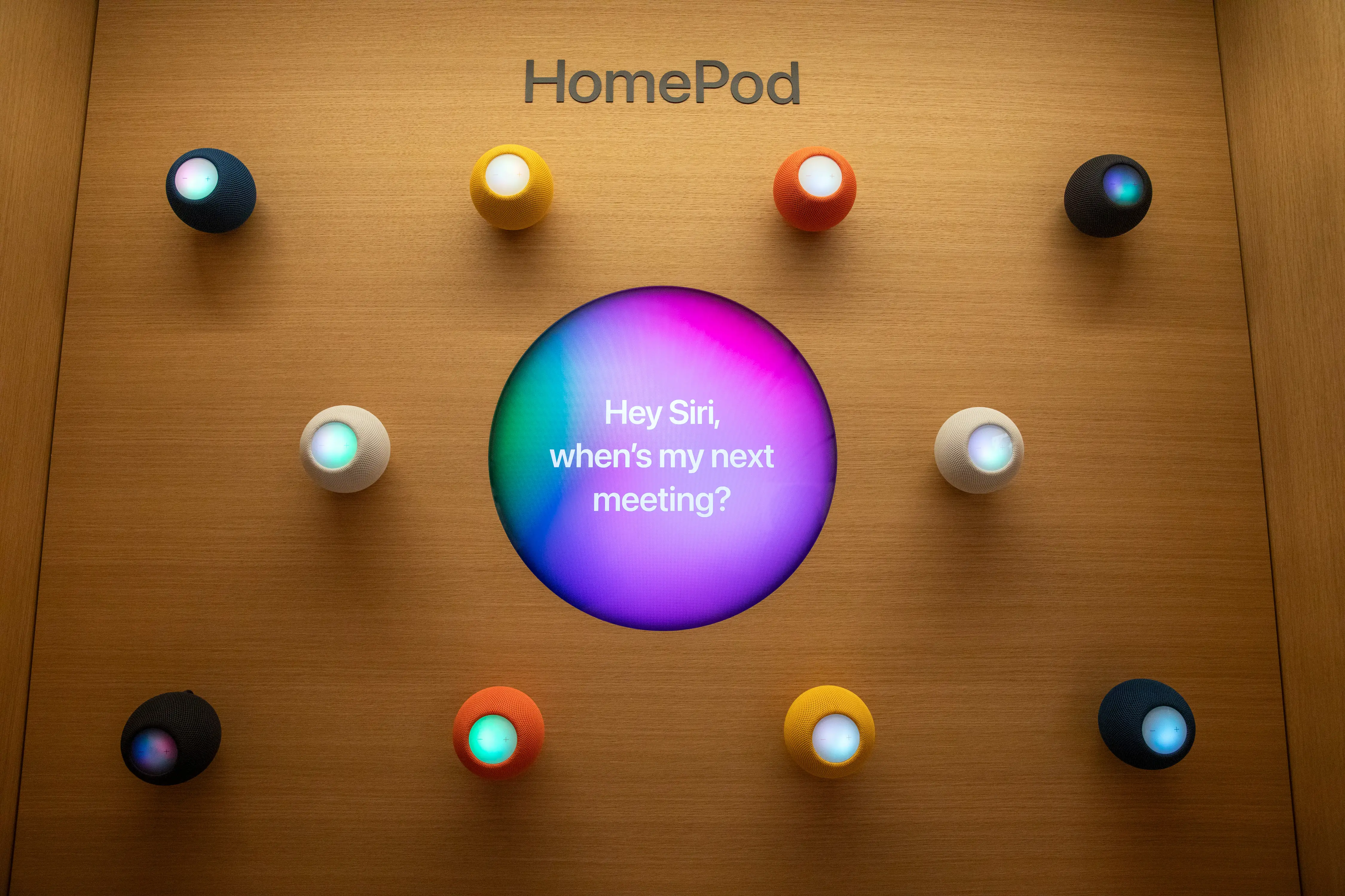 HomePod display