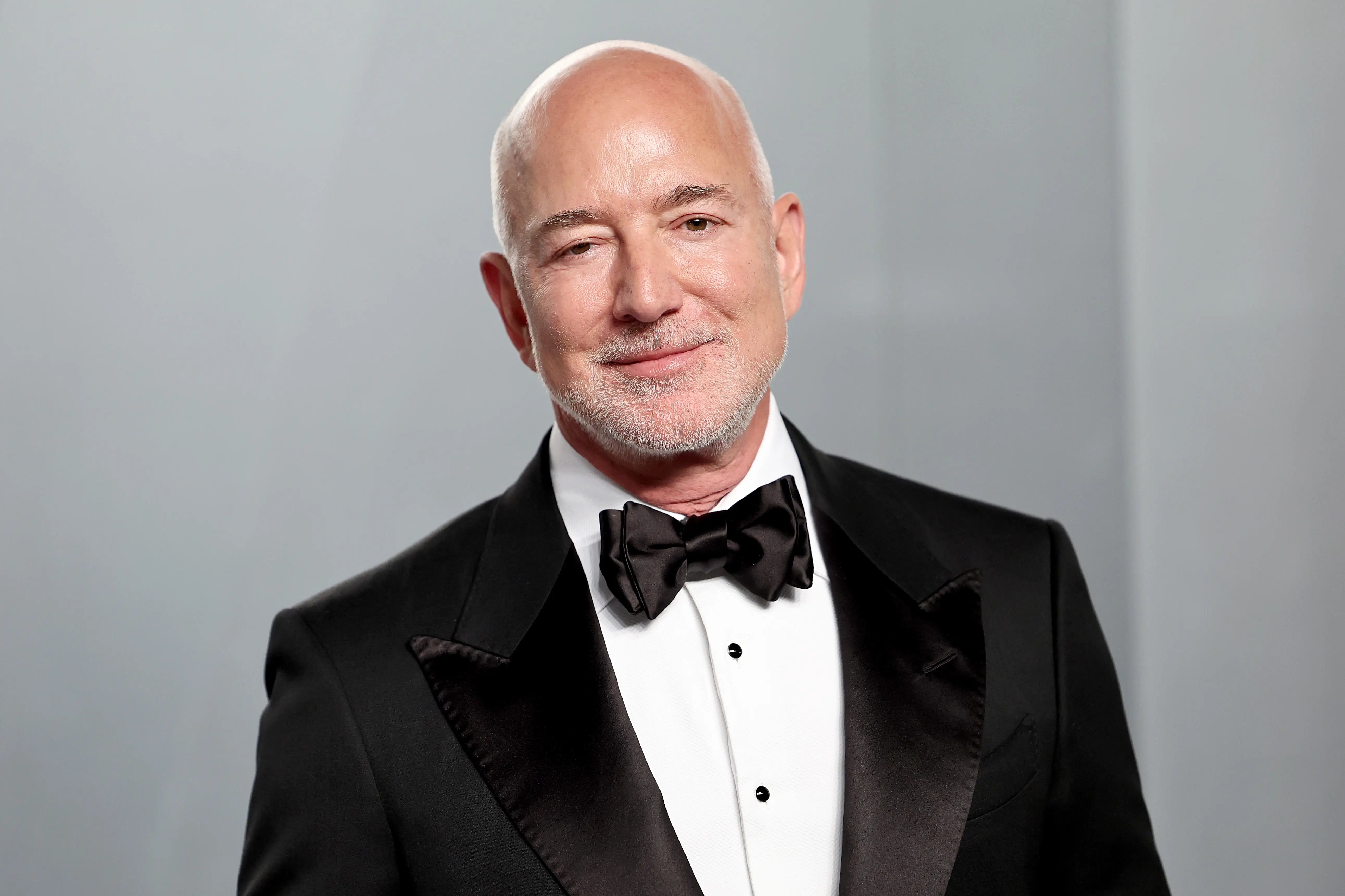 LOS ANGELES, CALIFORNIA - MARCH 15: Jeff Bezos attends the 2026 Vanity Fair Oscar Party Hosted By Mark Guiducci at Los Angeles County Museum of Art on March 15, 2026 in Los Angeles, California. (Photo by Jamie McCarthy/WireImage)