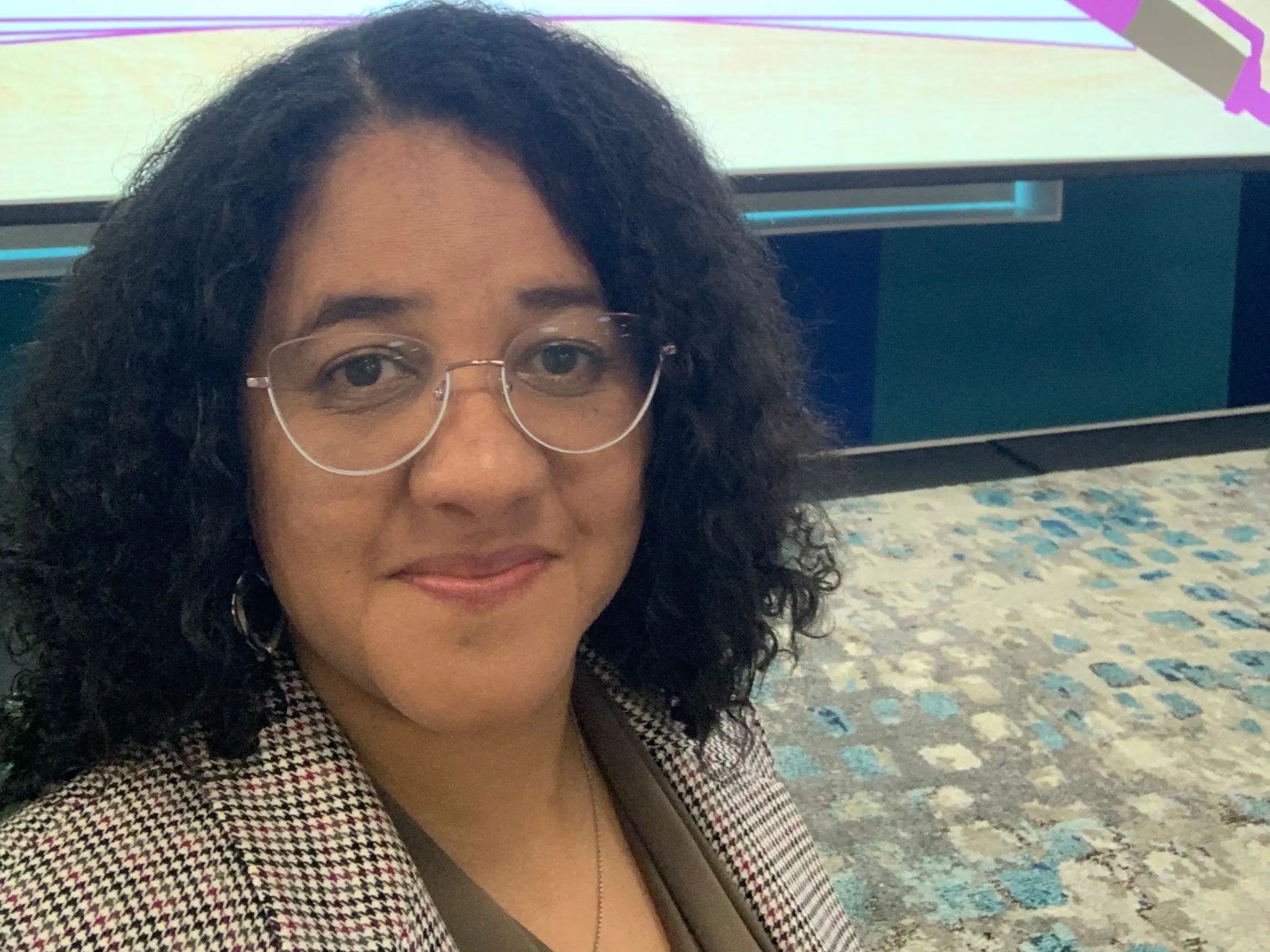 Shambi Broome at conference