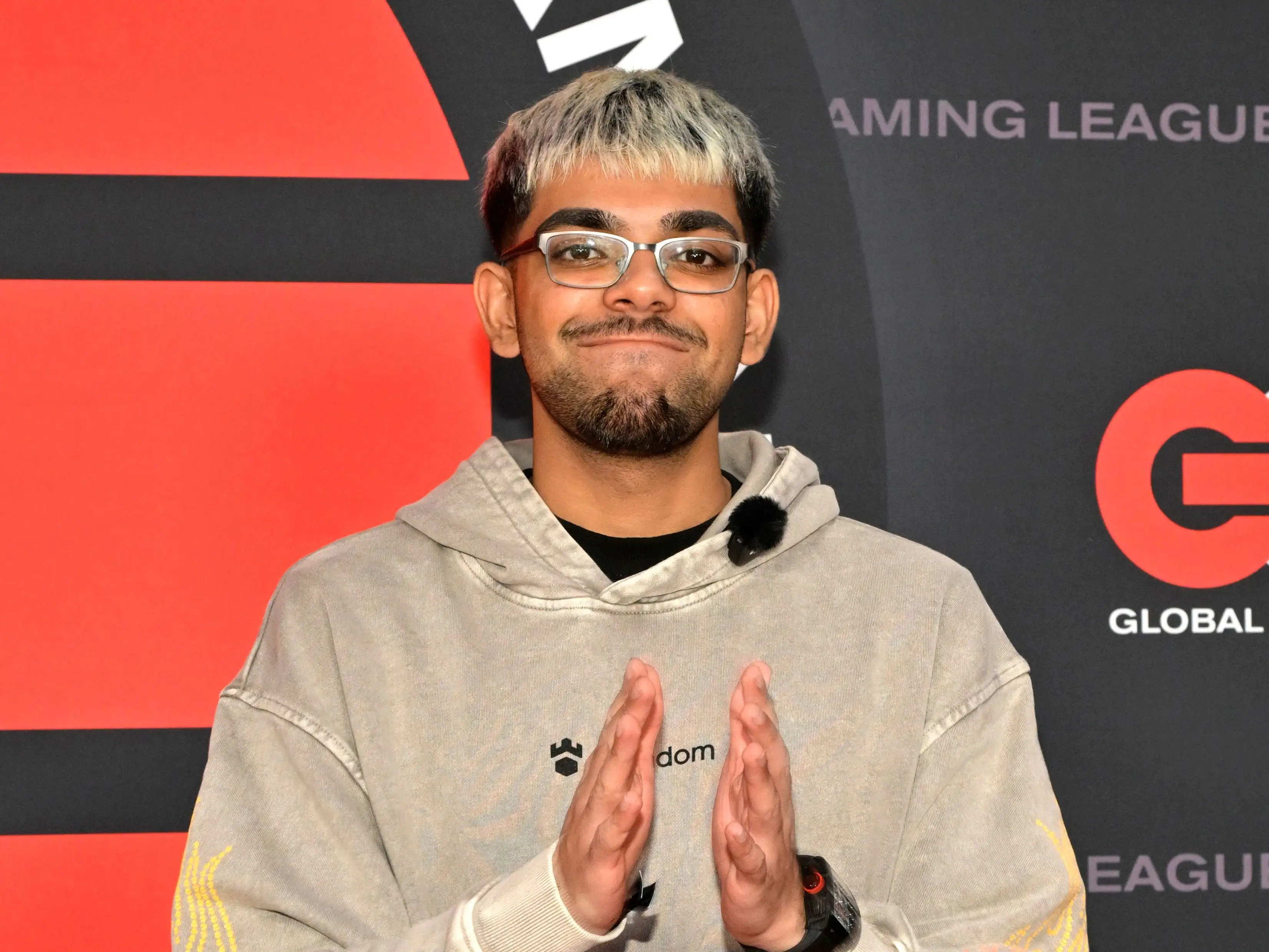 INGLEWOOD, CALIFORNIA - APRIL 09: N3on attends Global Gaming League SZN ZRO Championship Match: Howie Mandel vs. NE-YO at WePlay Studios on April 09, 2026 in Inglewood, California. (Photo by John Sciulli/Getty Images for Global Gaming League)