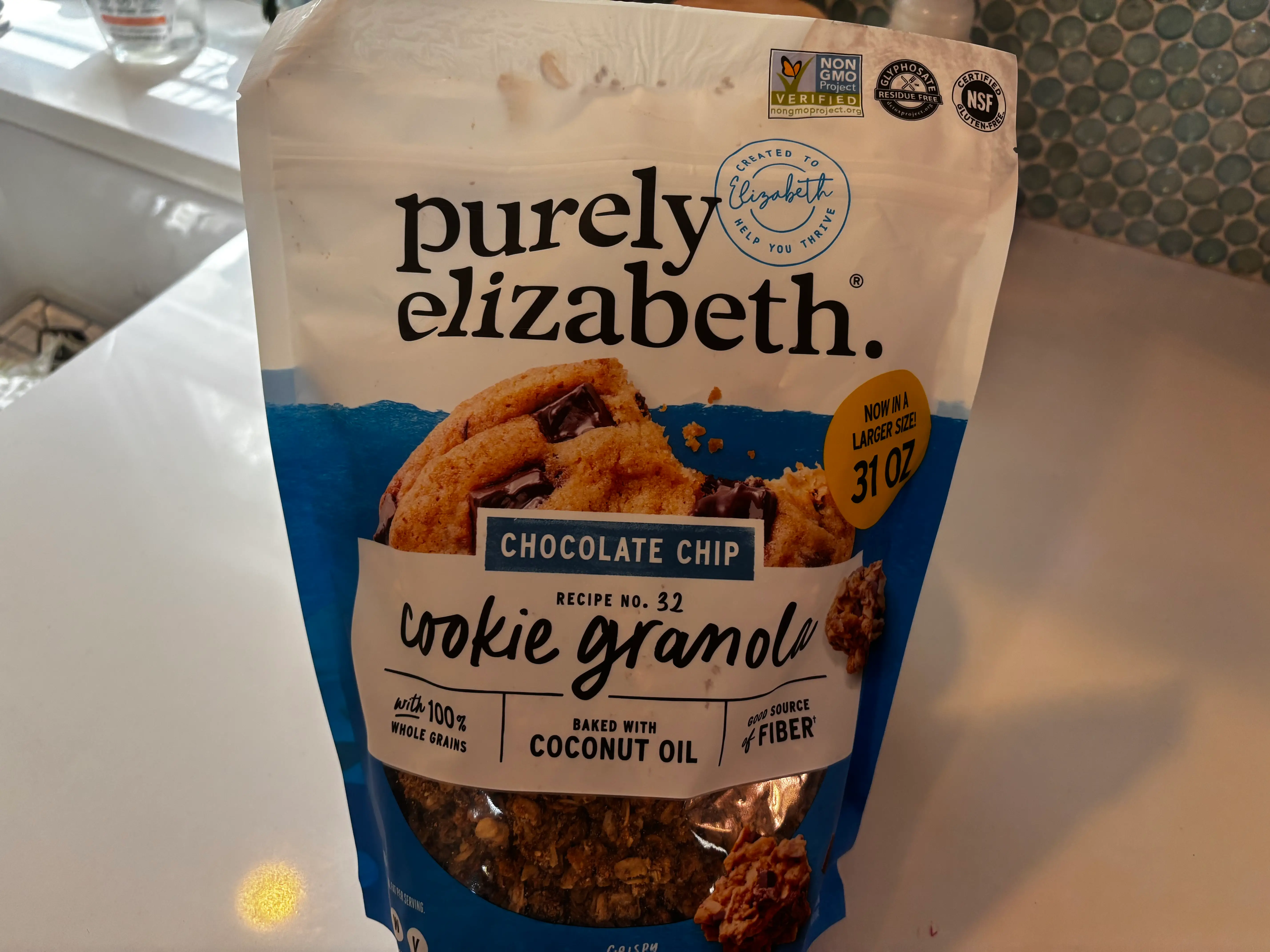 costco purely elizabeth granola package