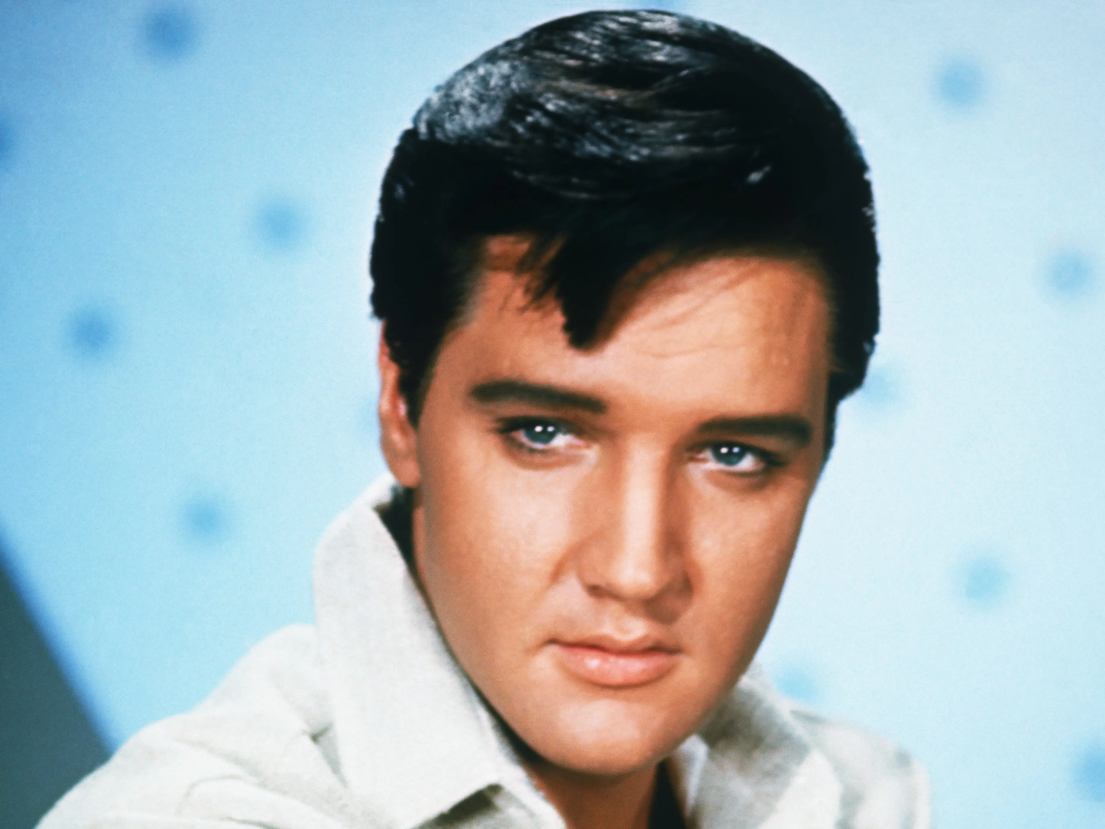 Portrait of Elvis Presley