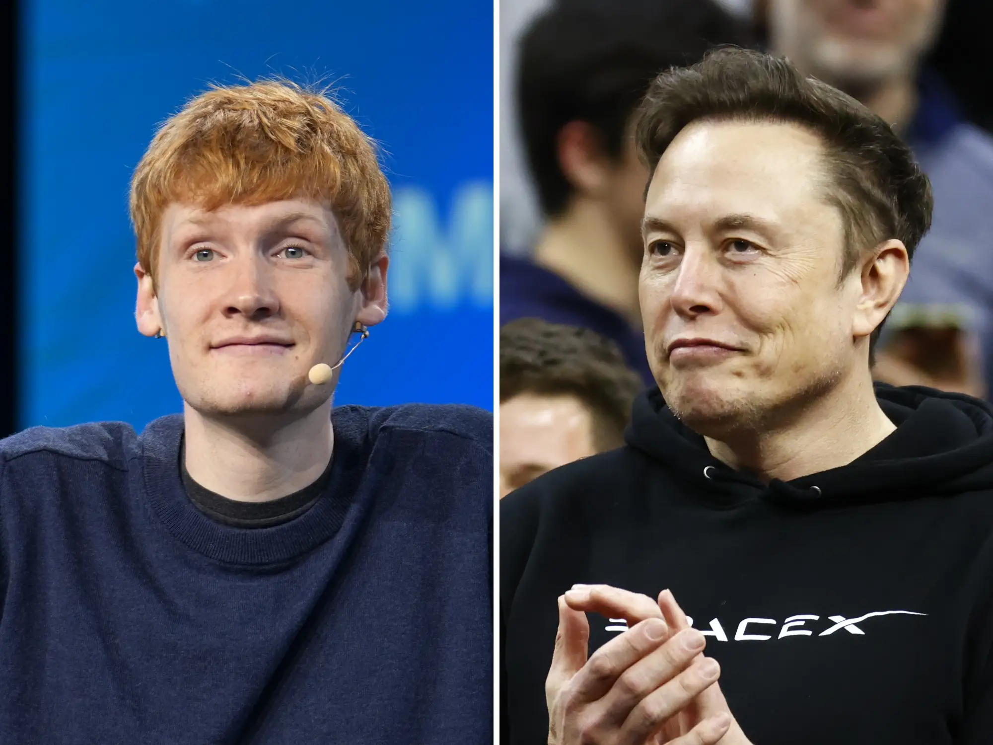 Elon Musk and Michael Truell