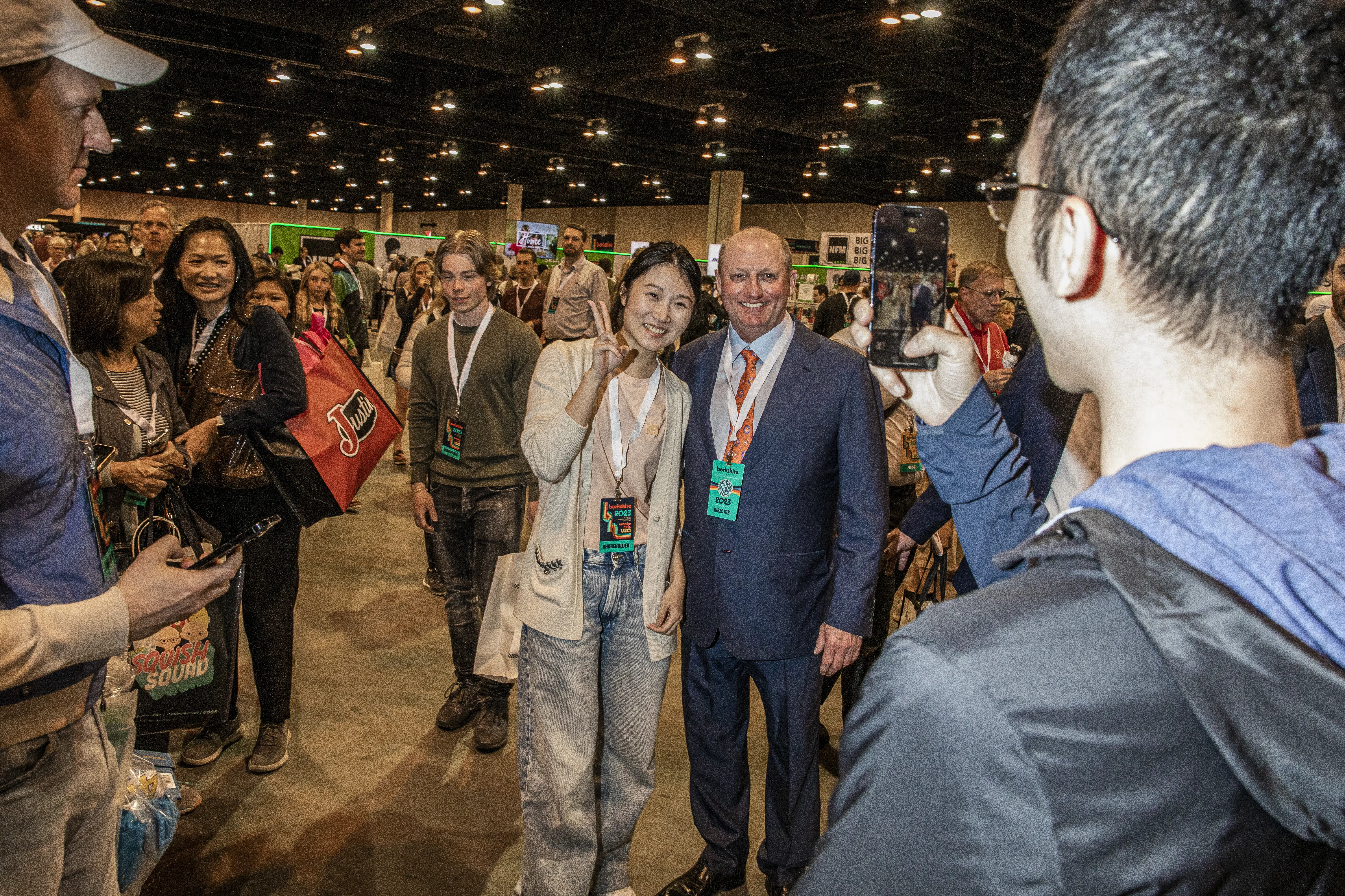 Greg Abel (right) is Berkshire Hathaway's new CEO