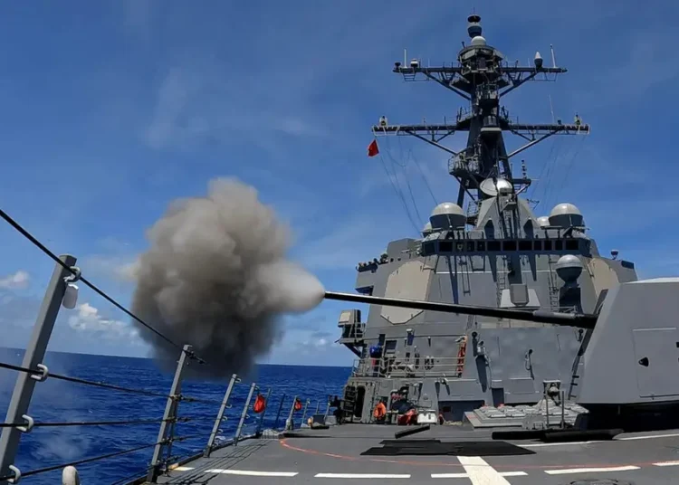 Trump tells US Navy warships to ‘shoot’ any Iranian boats laying mines as the mission to clear the Strait of Hormuz ramps up