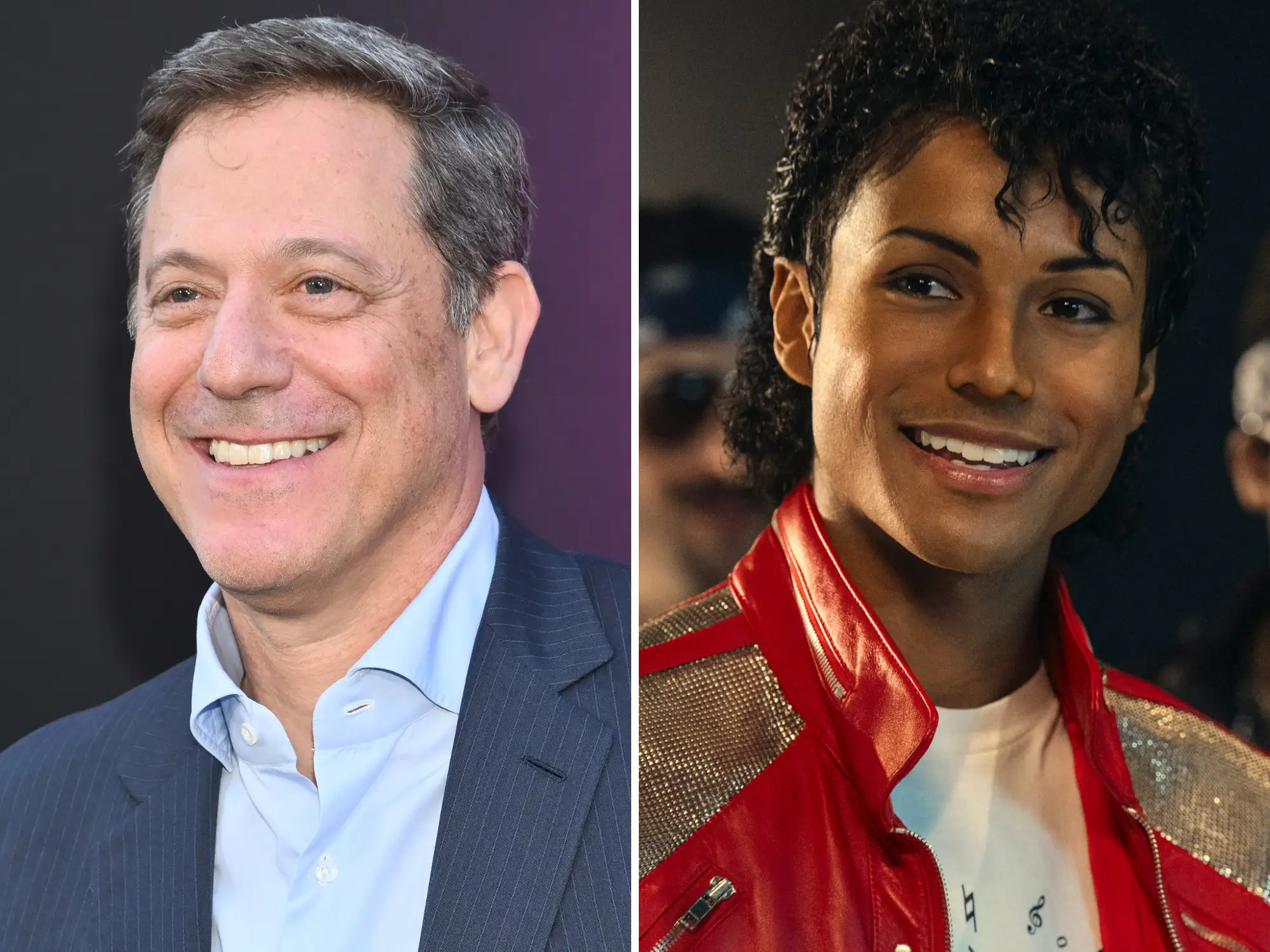 Adam Fogelson Jaafar Jackson side by side