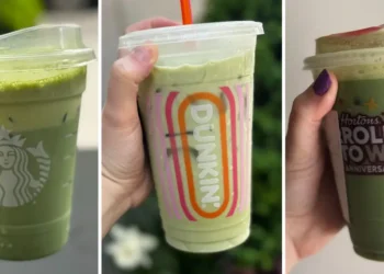 I tried matcha lattes from Starbucks, Dunkin’, and Tim Hortons. One was bitter, one was too milky, and one was just right.