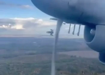 Ukraine’s Soviet-era ‘Shahed hunter’ turboprop plane is launching interceptor drones from the sky