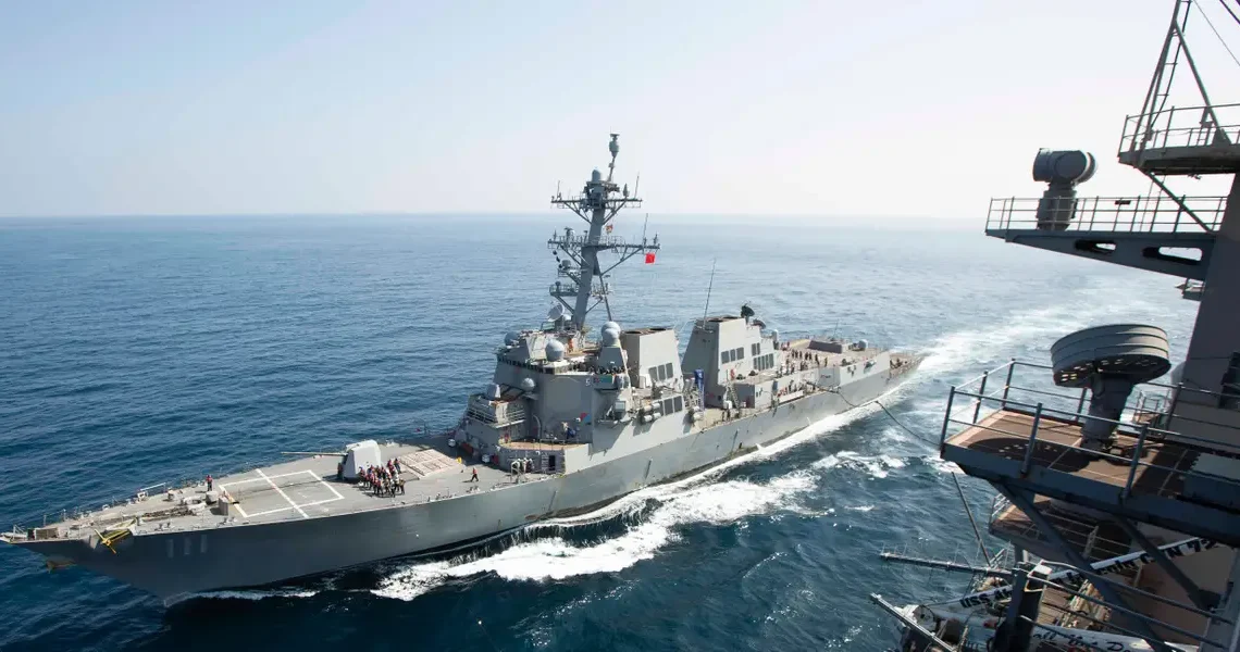 Top general shares new details on how a US destroyer shot out the engine of an Iran blockade runner