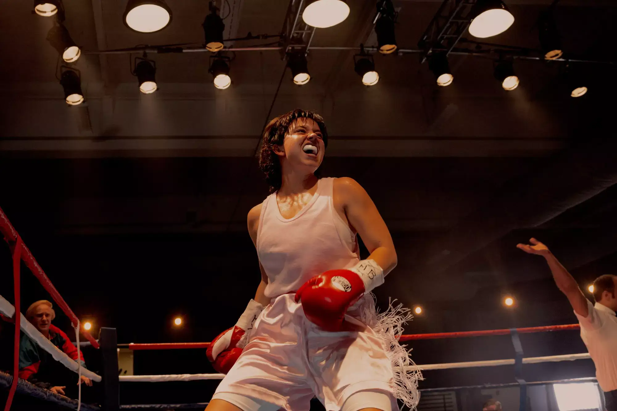 Sydney Sweeney as Christy Martin in 