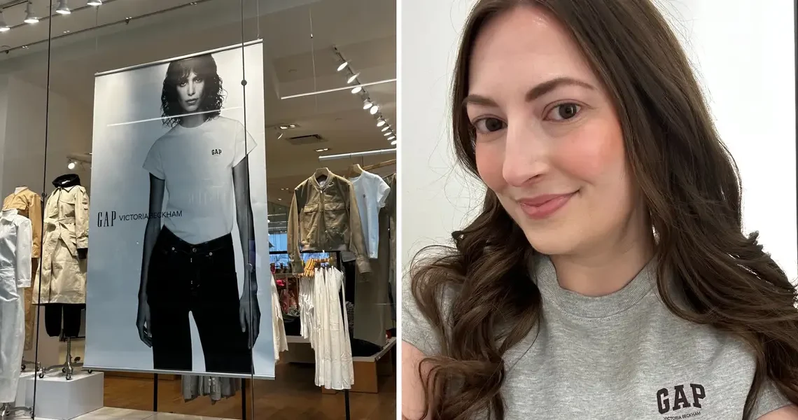 I shopped Gap’s new Victoria Beckham collection. It’s one of the best fashion collaborations of the year — if you’re tall enough to wear it.