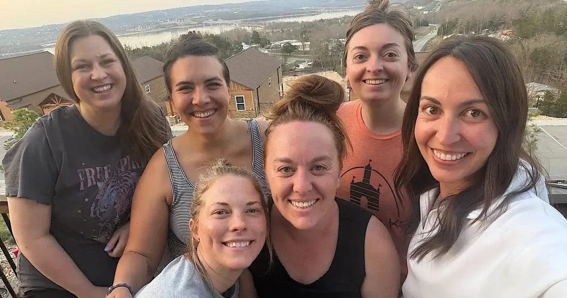 I go on spring break with 5 of my mom friends and our 16 kids. It’s more fun than it may sound.