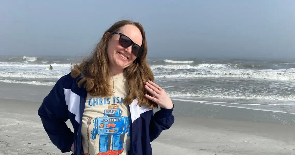 I bought disposable cameras for an anniversary trip with my husband. Using them brought us closer together.