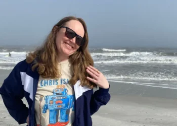 I bought disposable cameras for an anniversary trip with my husband. Using them brought us closer together.