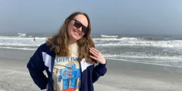 I bought disposable cameras for an anniversary trip with my husband. Using them brought us closer together.