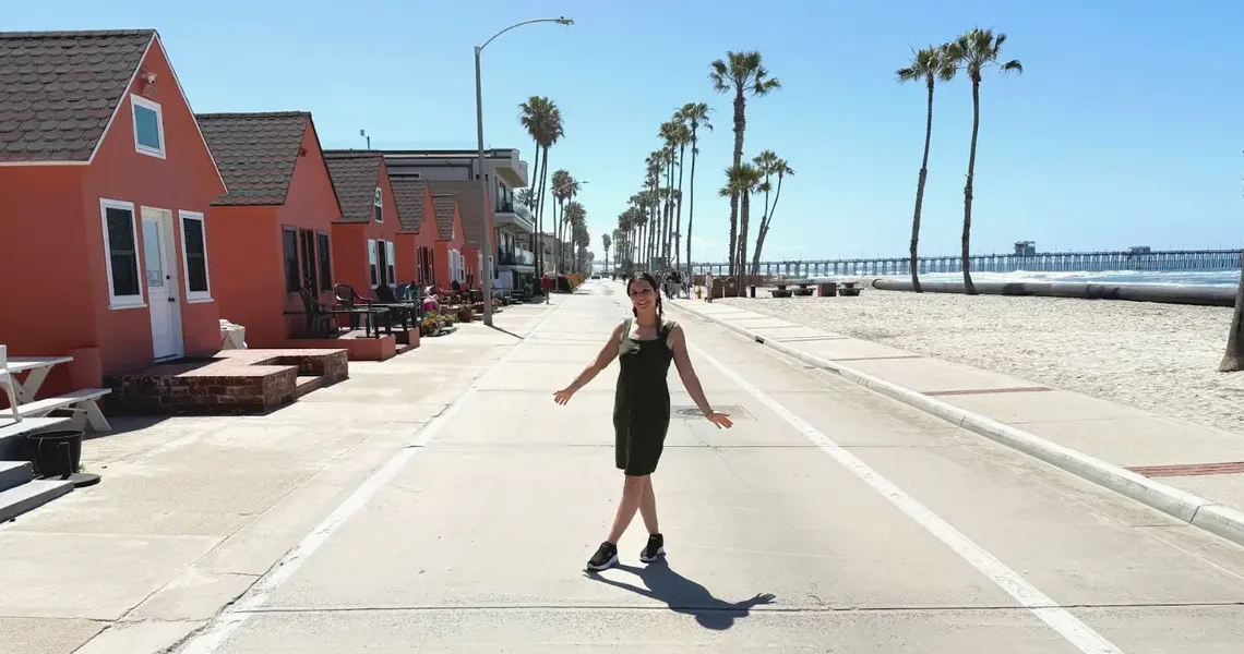 My favorite weekend getaway is a coastal spot in Southern California — and the $28 train ride there is half the fun