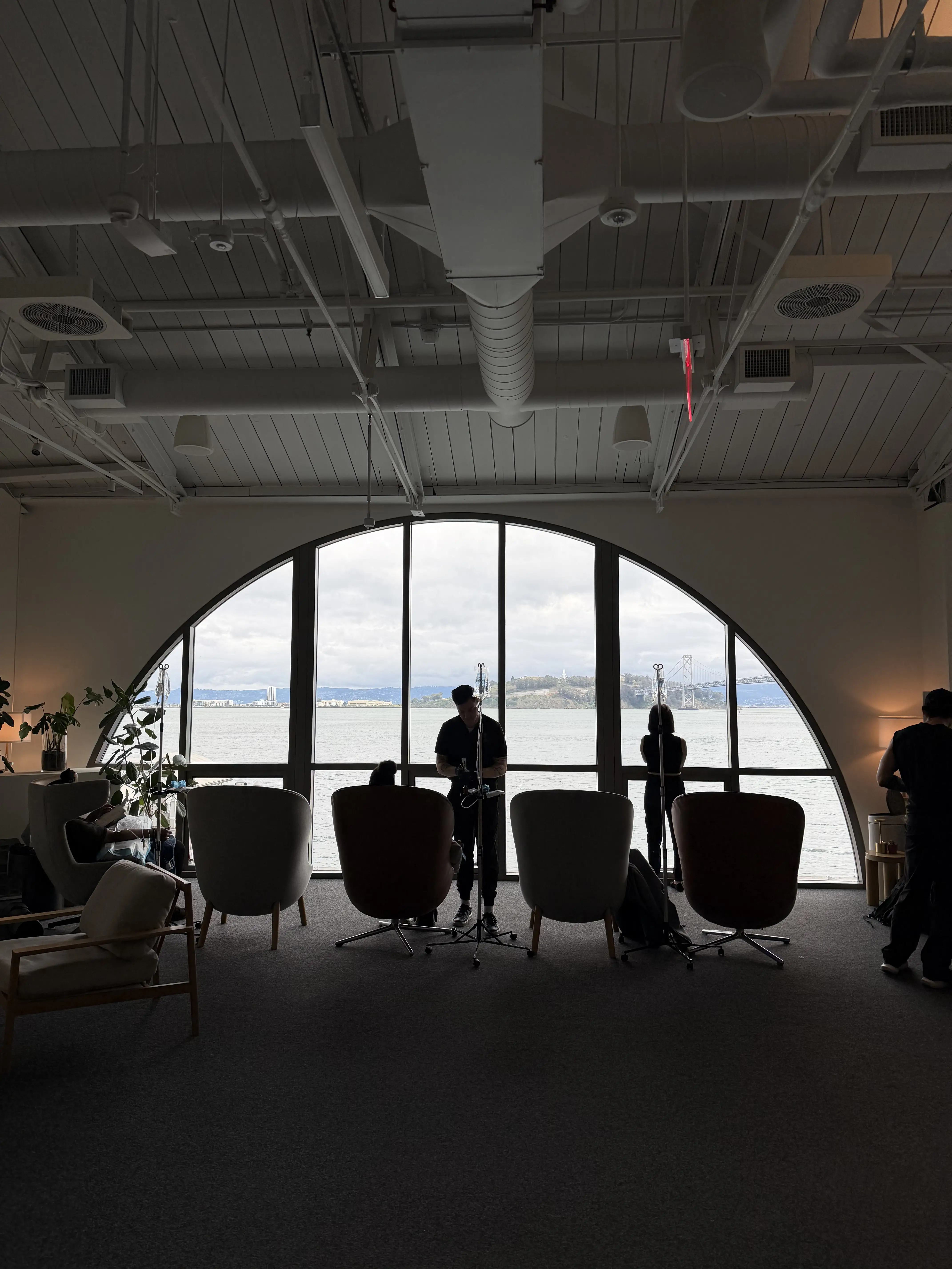 iv drip at biohack event