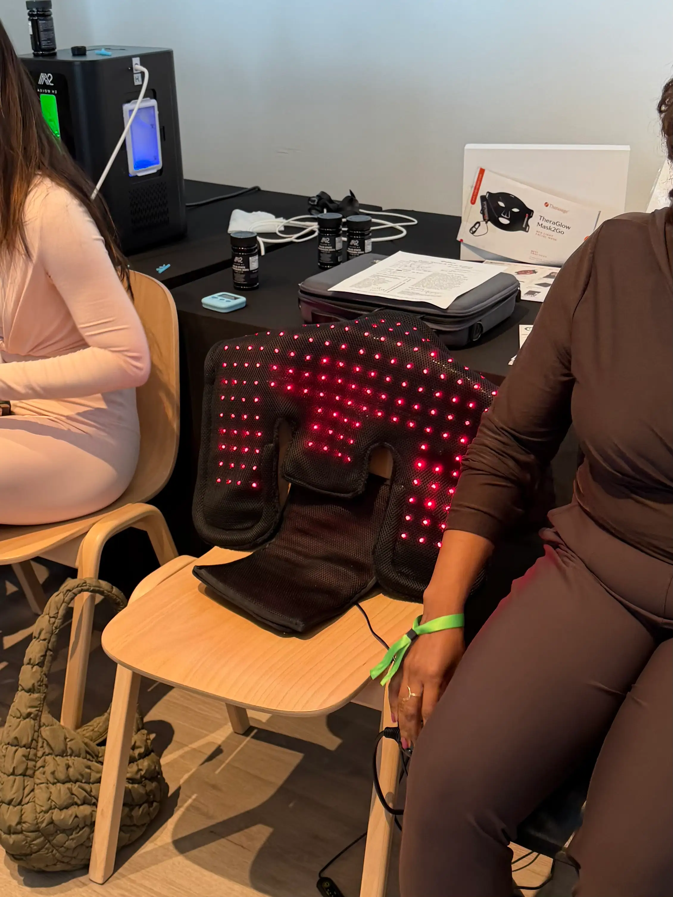 red light vest at biohack event