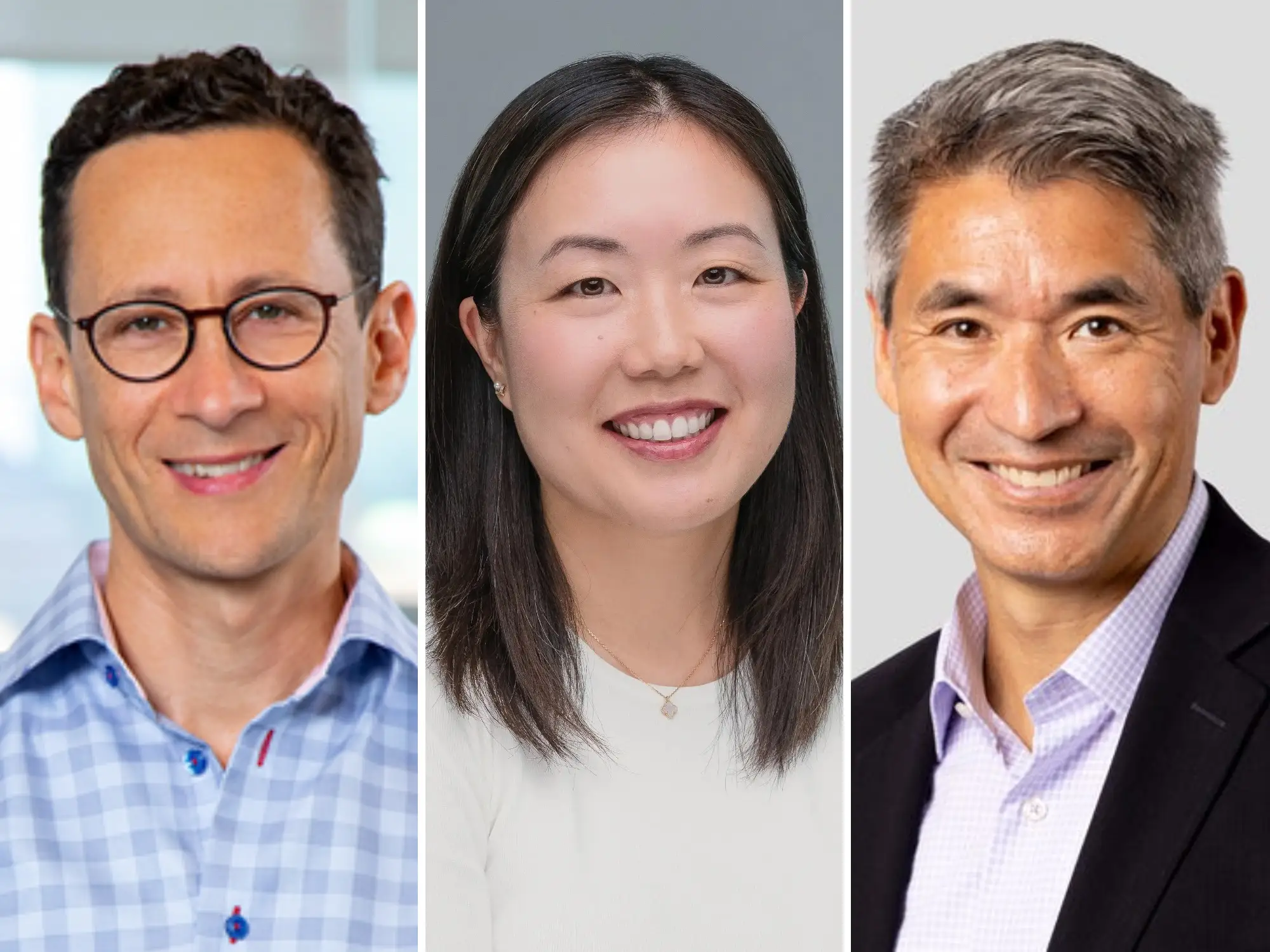 Sam Newell of The Brattle Group, BCG's Vivian Lee,  and Wood Mackenzie CEO Jason Liu.