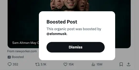 Elon Musk really wants to make sure you’ve read Ronan Farrow’s Sam Altman investigation