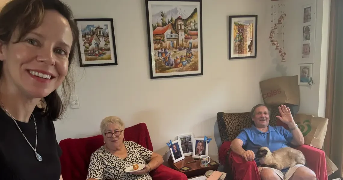 My family of 5 moved in with my parents. There are pros and cons, but it’s worth it for my kids to get more time with their grandparents.