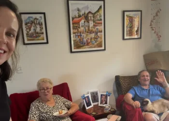 My family of 5 moved in with my parents. There are pros and cons, but it’s worth it for my kids to get more time with their grandparents.