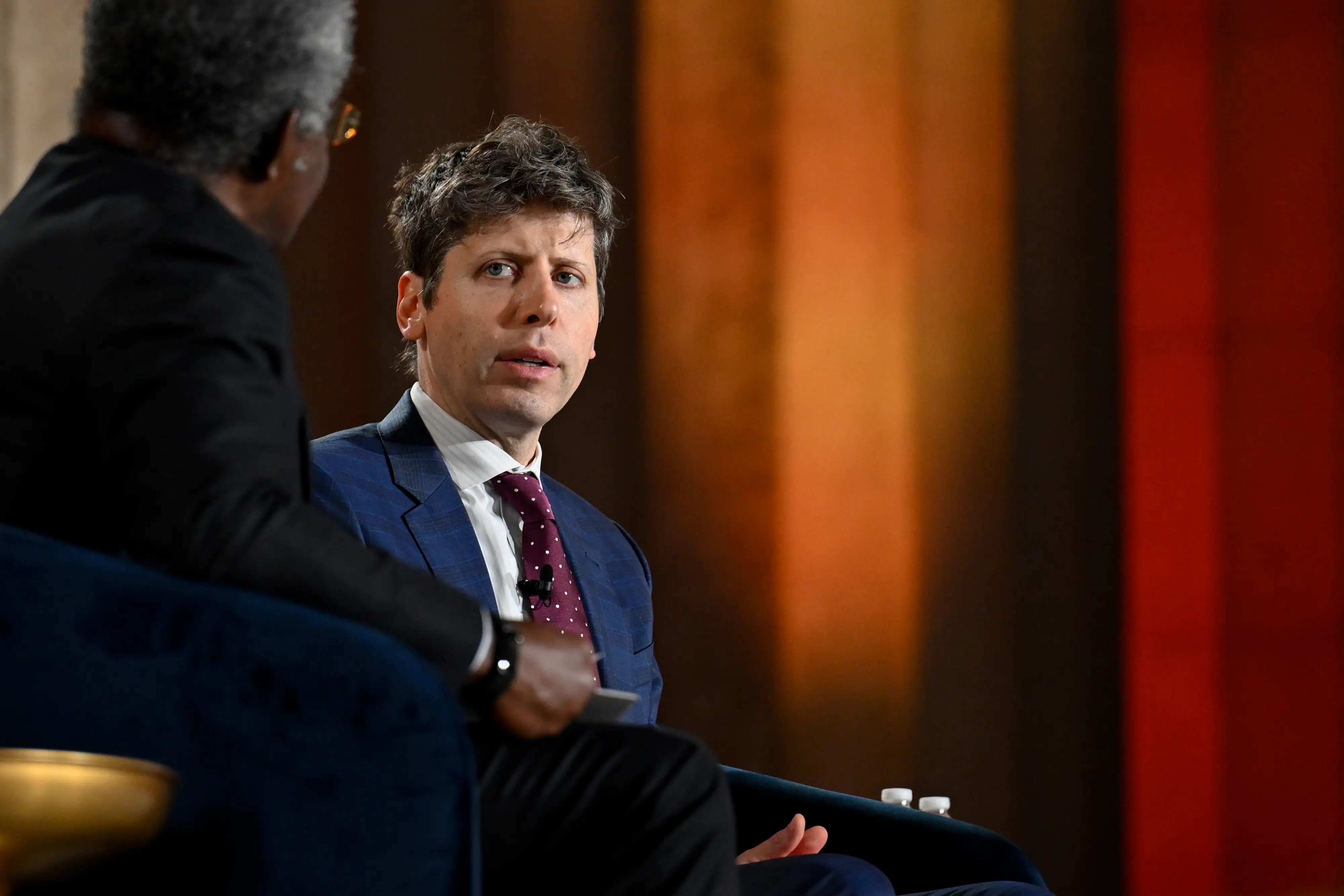 OpenAI CEO Sam Altman onstage in Washington, D.C., March 2026