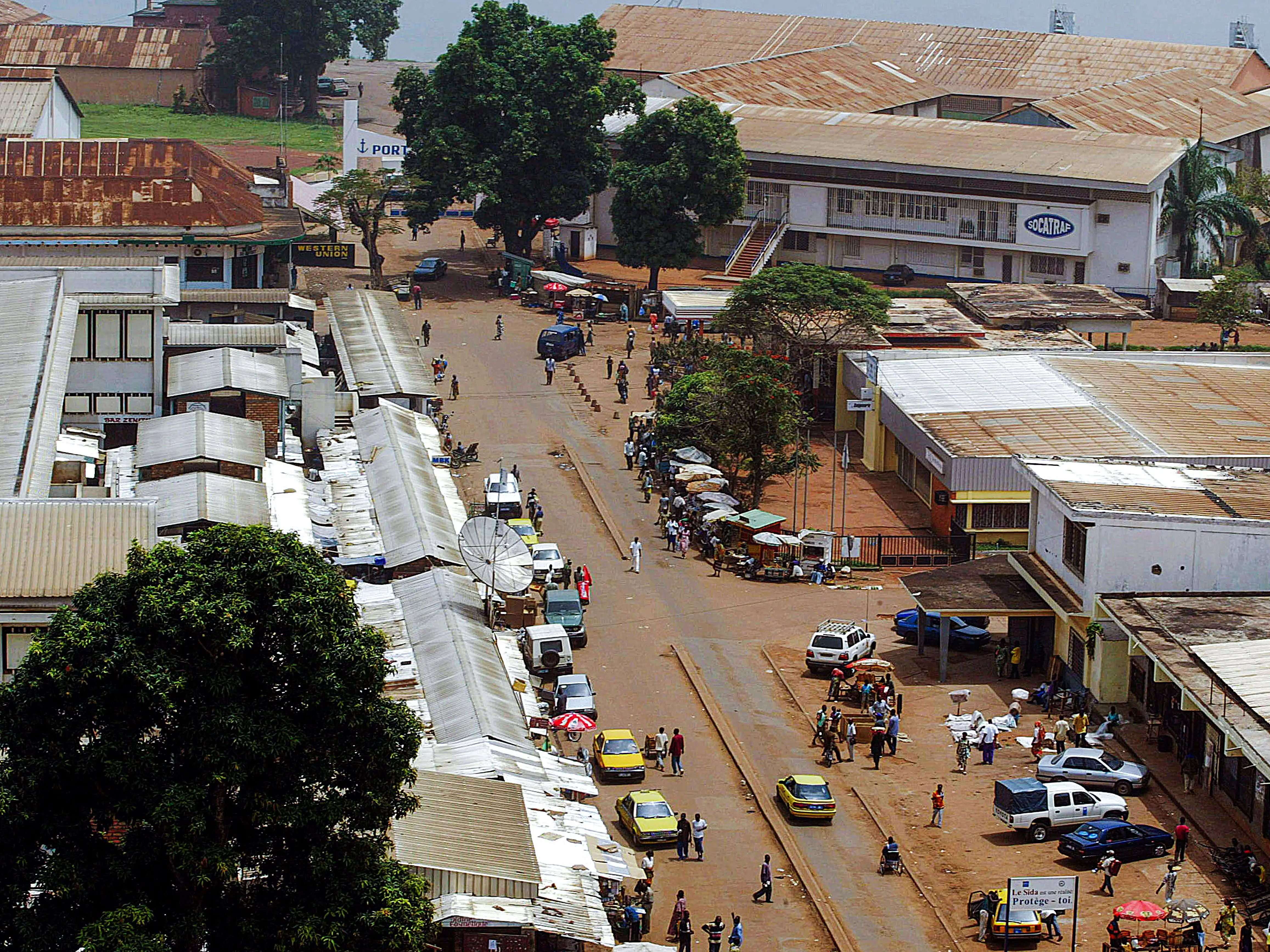 Bangui, Central African Republic.