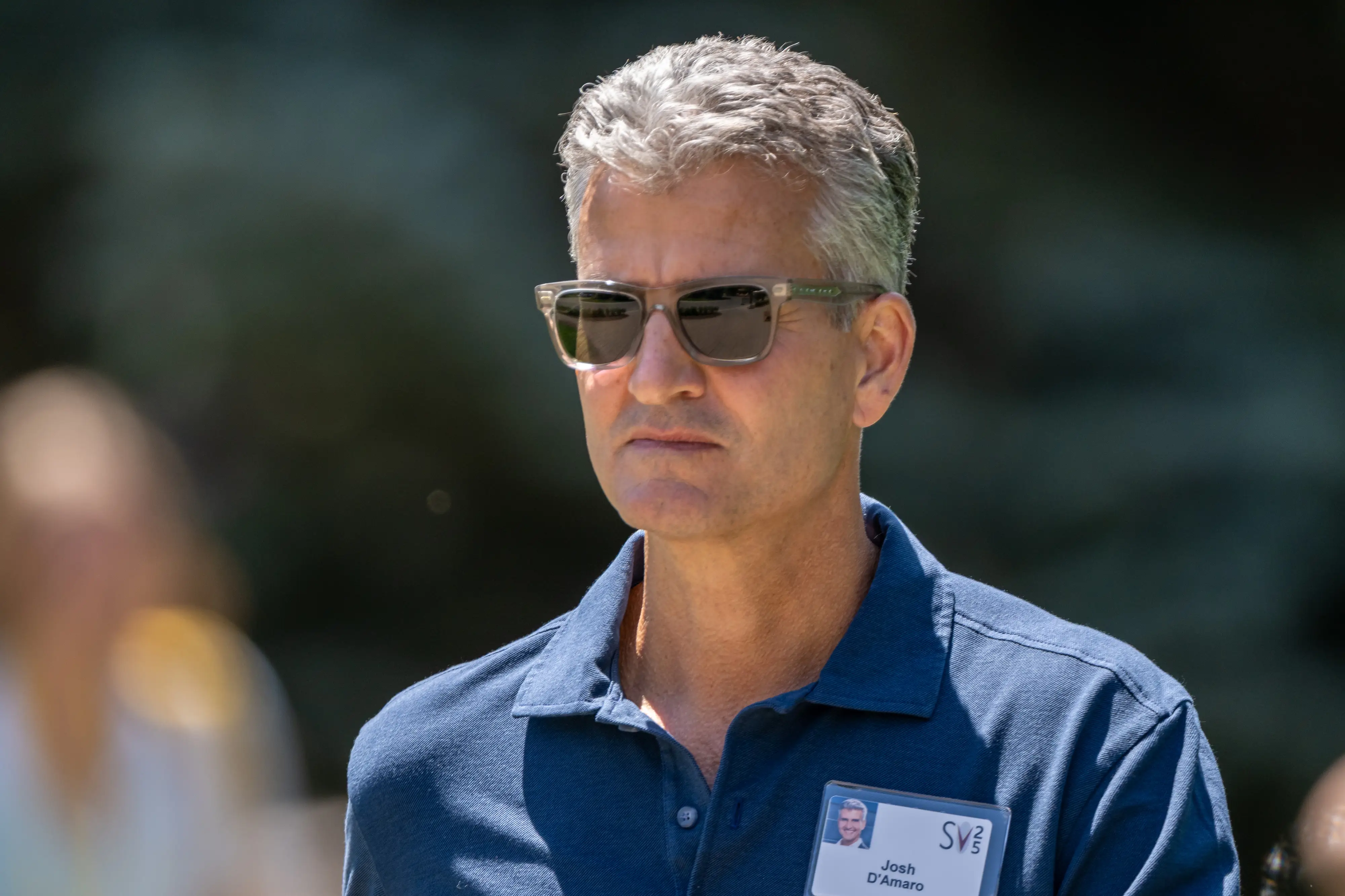 Disney CEO Josh D'Amaro at the annual Sun Valley conference in Idaho, 2025