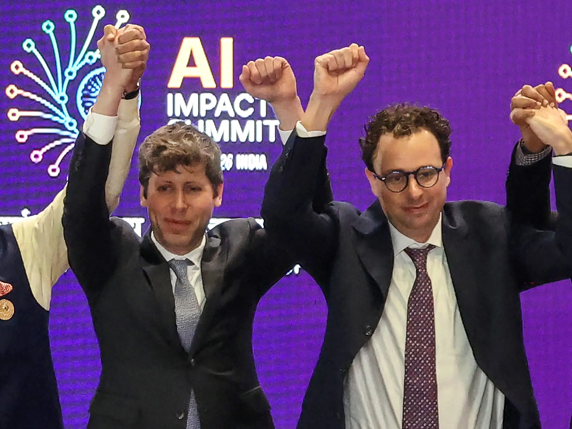 Sam Altman and Dario Amodei