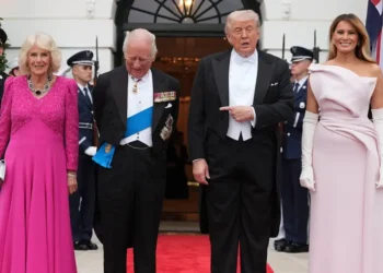Melania Trump and Queen Camilla wore matching outfits during the royals’ White House visit. It was no accident.