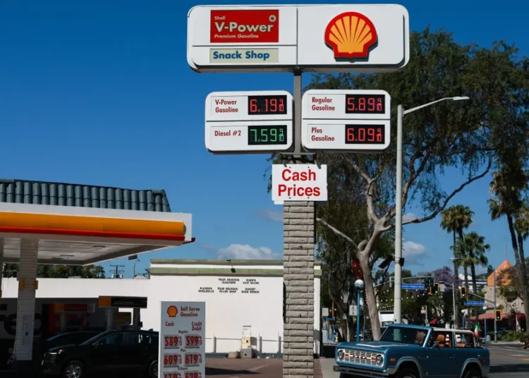 US gas prices surge to over $4.22 a gallon, the highest in 4 years