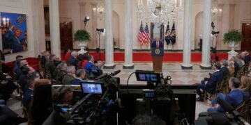 Reeling from war in the Middle East, Trump reaches for a reset