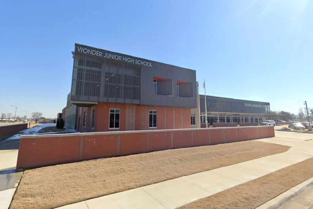 Wonder Junior High School in West Memphis, Arkansas.